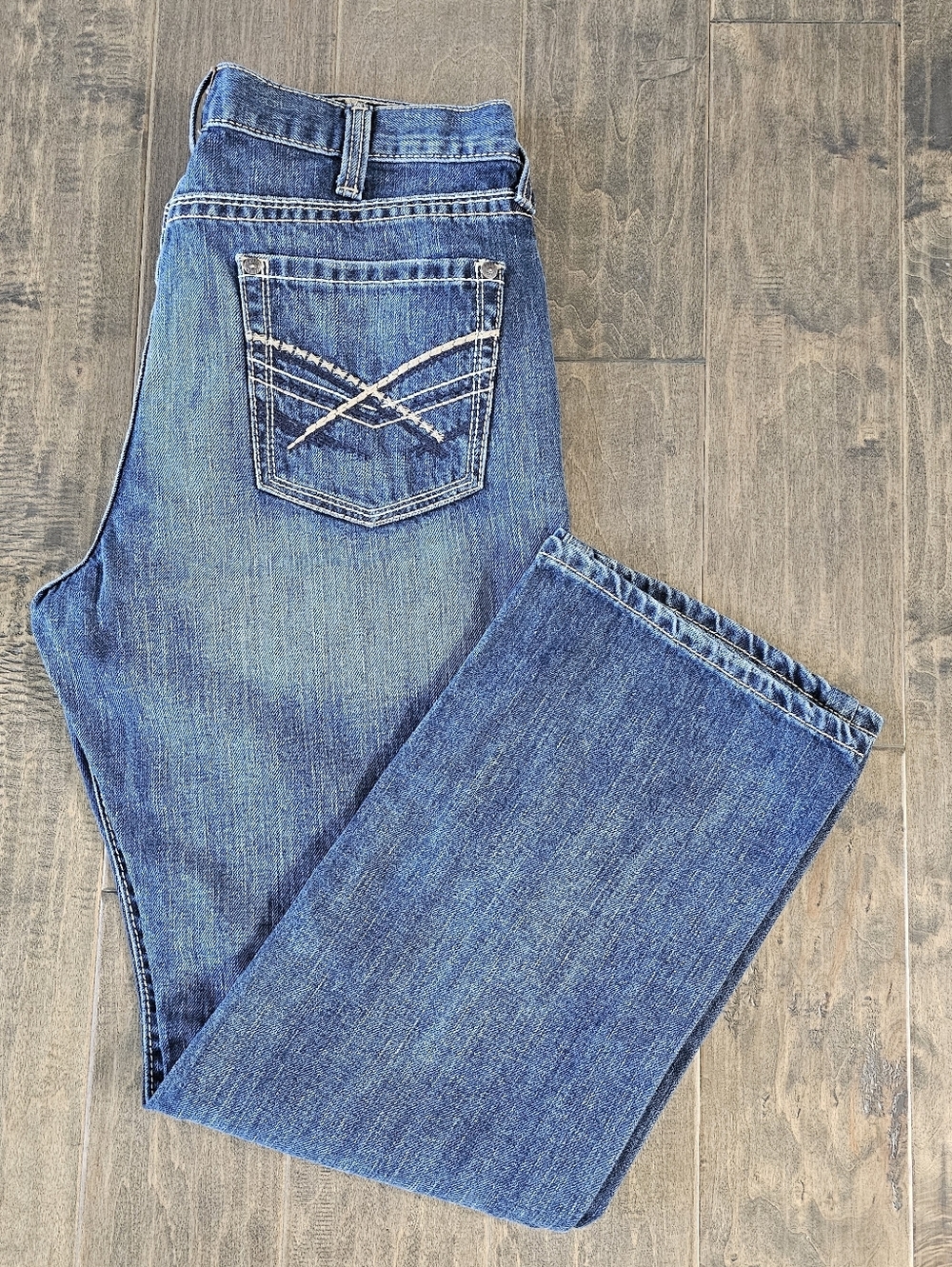 Ariat Mens M5 Slim Deadrun Stackable Straight Leg Jean 36 x 32 - Picture 6 of 10